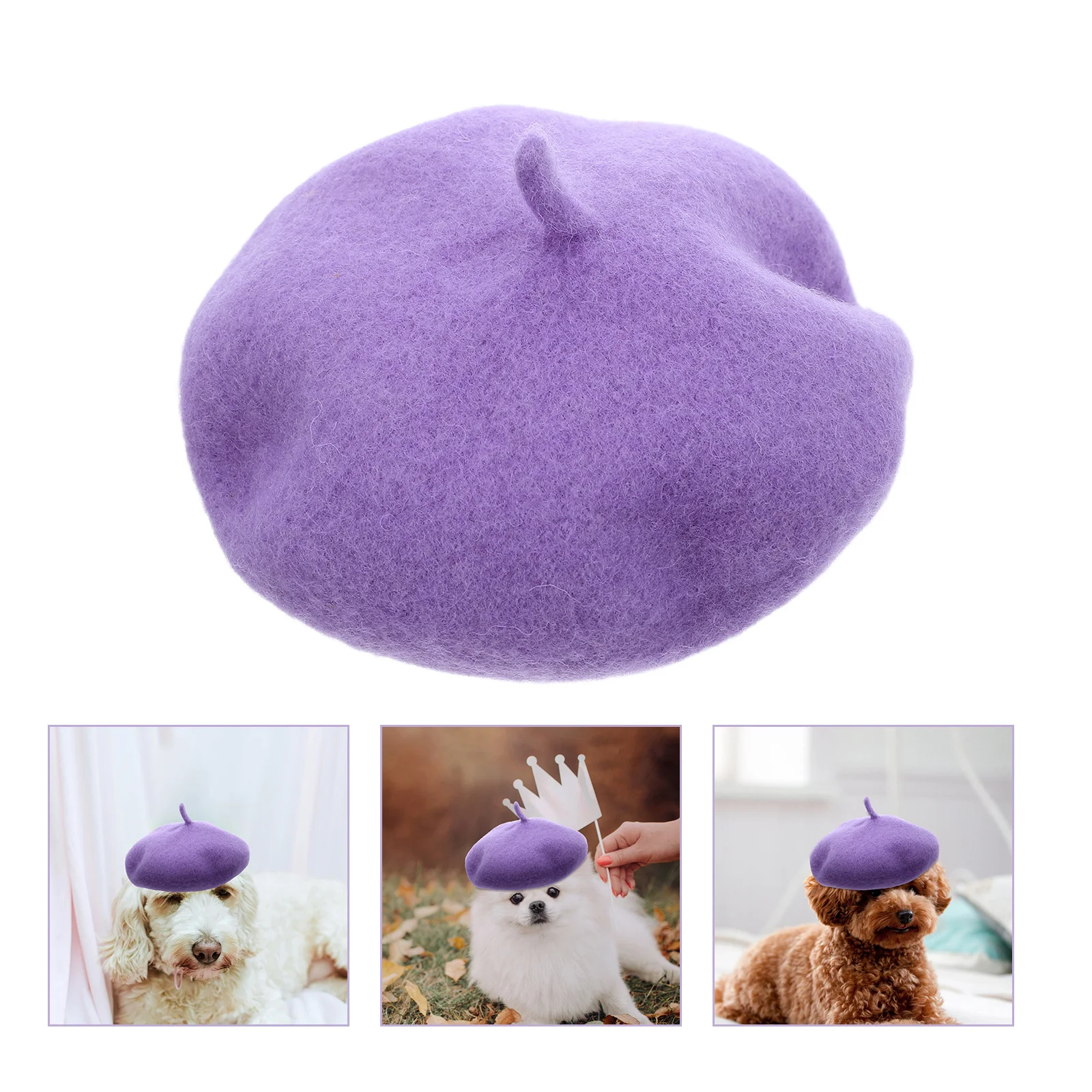 Small Soft Yarn Pet Beret Hat Dog Cat Cap Embroidered Headwear Holiday Party Costume Photography Hat for Dog Cat Headwear
Small Soft Yarn Pet Beret Hat Dog Cat Cap Embroidered Headwear Holiday Party Costume Photography Hat for Dog Cat Headwear