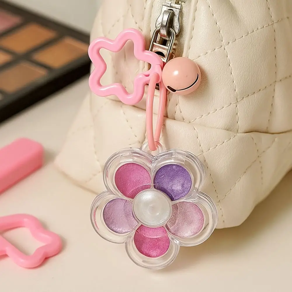 Multicolour Flower Paint Box Keychain Pearlescent Decorative Portable Keychain Cute with A Bell Color Box Accessories
Multicolour Flower Paint Box Keychain Pearlescent Decorative Portable Keychain Cute with A Bell Color Box Accessories