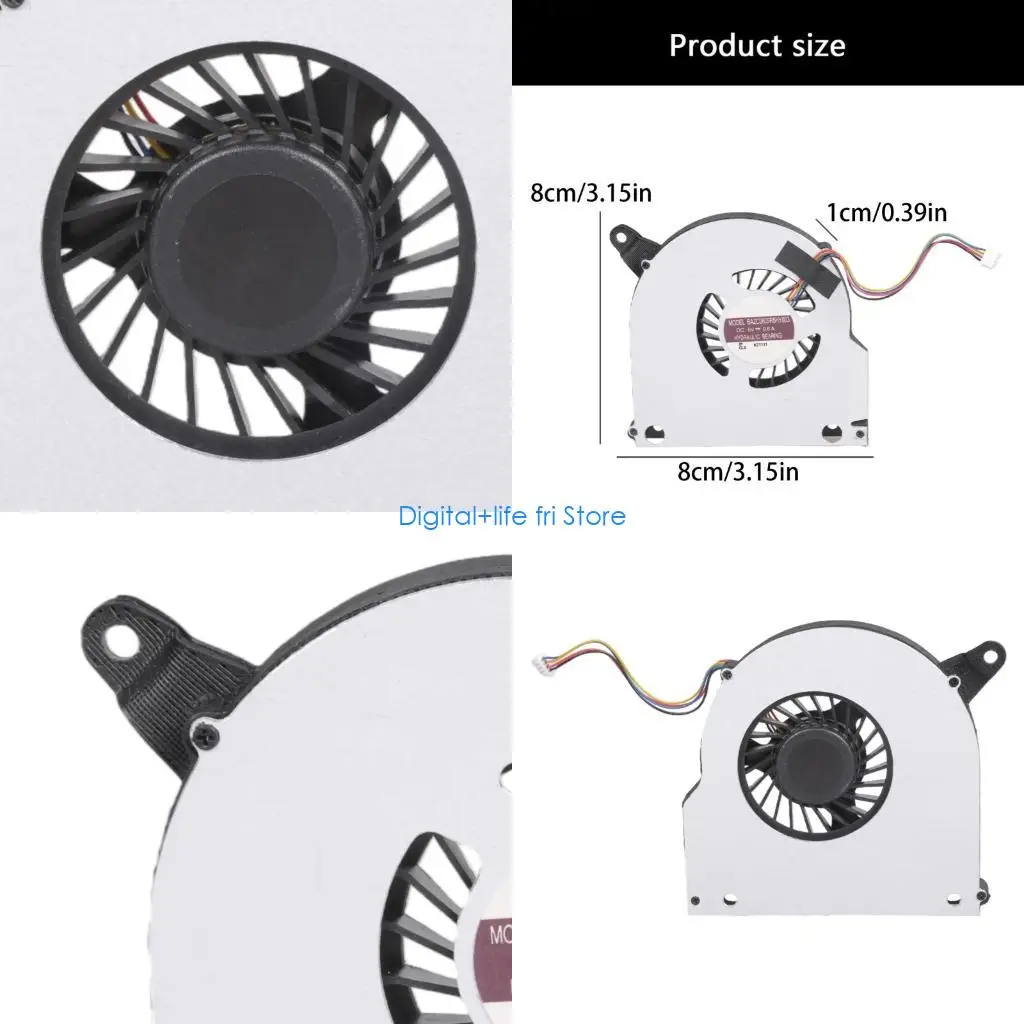 E06D CPU Cooling Fan for 11 NUC11PAHi5 NUC11PAHi7 Coolers Radiator DC5V 5W Replacement Laptop Parts
E06D CPU Cooling Fan for 11 NUC11PAHi5 NUC11PAHi7 Coolers Radiator DC5V 5W Replacement Laptop Parts