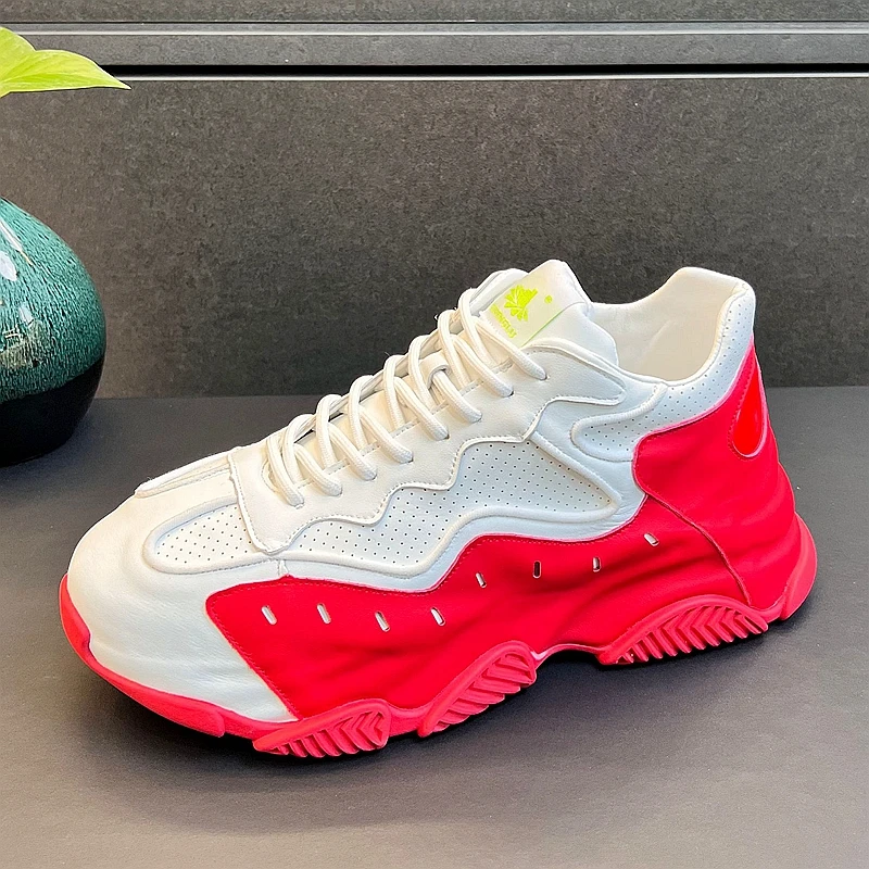 CuddlyIIPanda Men Fashion Casual Shoes Spring Autumn Male Luxury Designer Youth Trending Thick Bottom Breahtable Sneakers
CuddlyIIPanda Men Fashion Casual Shoes Spring Autumn Male Luxury Designer Youth Trending Thick Bottom Breahtable Sneakers