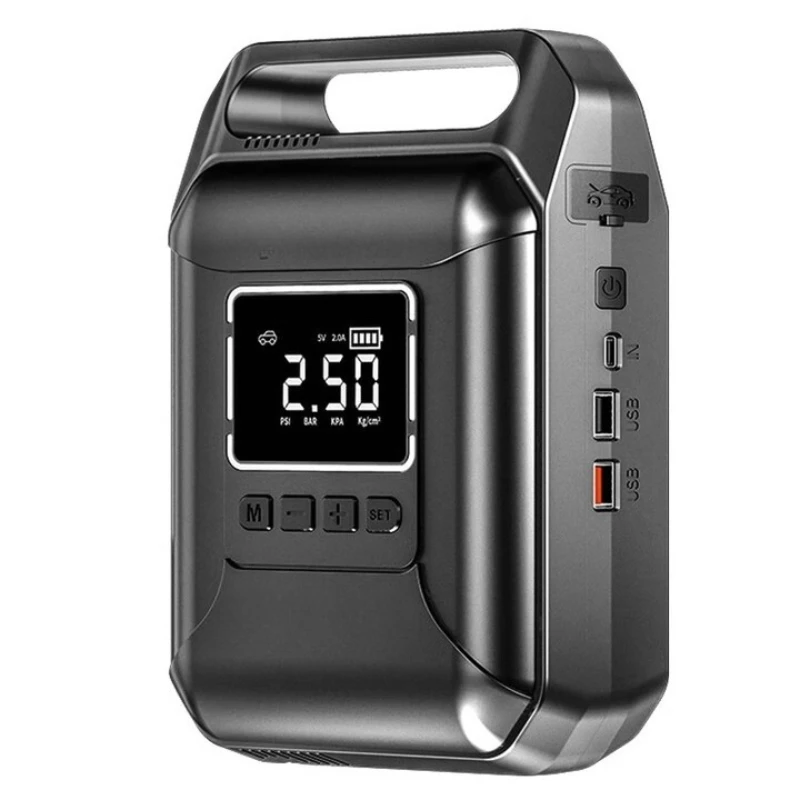 Car emergency start power supply, inflatable start all-in-one machine, car battery emergency power treasure artifact
Car emergency start power supply, inflatable start all-in-one machine, car battery emergency power treasure artifact