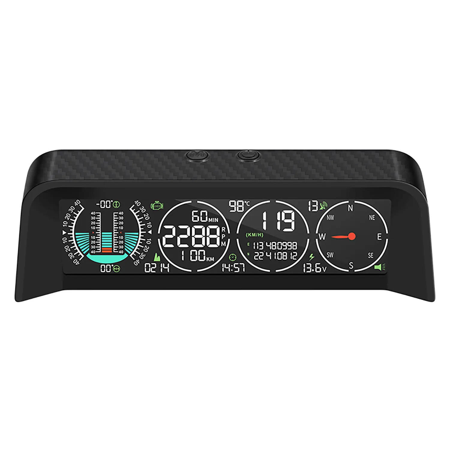 Автомобильный спидометр OBD2, GPS-дисплей с инклинометром, угол наклона, измеритель оборотов в минуту, температура воды, двойной режим
Автомобильный спидометр OBD2, GPS-дисплей с инклинометром, угол наклона, измеритель оборотов в минуту, температура воды, двойной режим