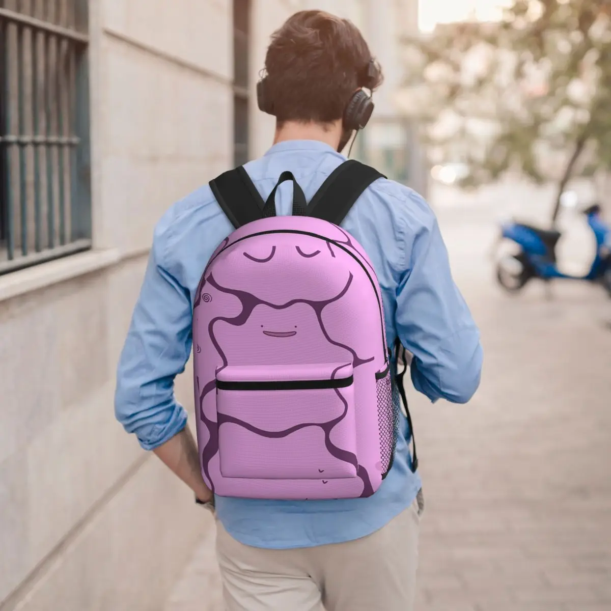 Ditto Pattern (no Shiny) Backpack Boys Girls BookBag Children School Bag Computer Shoulder Bags for Men Women
Ditto Pattern (no Shiny) Backpack Boys Girls BookBag Children School Bag Computer Shoulder Bags for Men Women