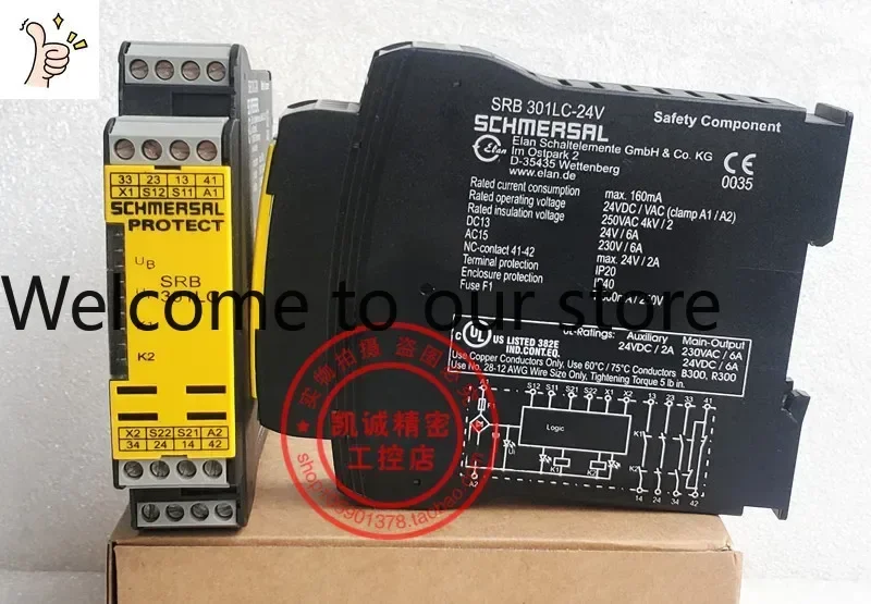 2026.4 SRB 301LC-24V SCHMERSAL Safety Relay SRB 301LC-24V Spot.
2026.4 SRB 301LC-24V SCHMERSAL Safety Relay SRB 301LC-24V Spot.