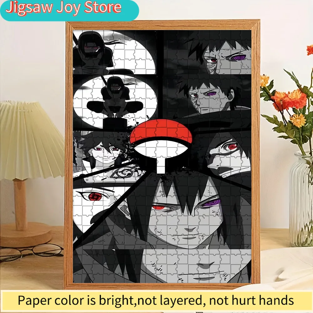 Anime Naruto Uchiha Clan Manga Collage With Sharingan & Rinnegan Paper Puzzle, Premium High Definition Vivid Print, Smooth Burr-
Anime Naruto Uchiha Clan Manga Collage With Sharingan & Rinnegan Paper Puzzle, Premium High Definition Vivid Print, Smooth Burr-