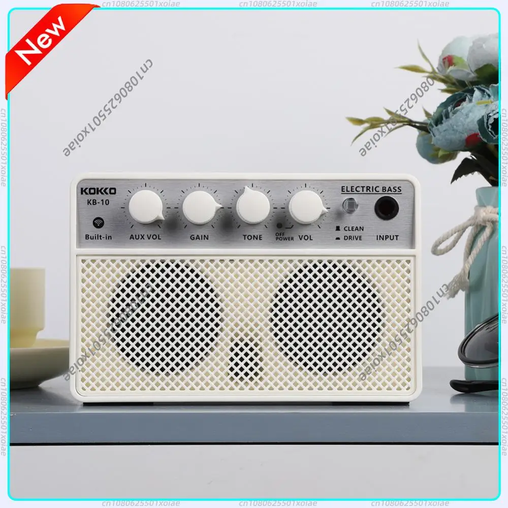 Portable Electric Bass Audio Amplifier BT Rechargeable AMP Speaker 10W 6.35mm Musical Instrument Accessories for Electric Bass
Portable Electric Bass Audio Amplifier BT Rechargeable AMP Speaker 10W 6.35mm Musical Instrument Accessories for Electric Bass