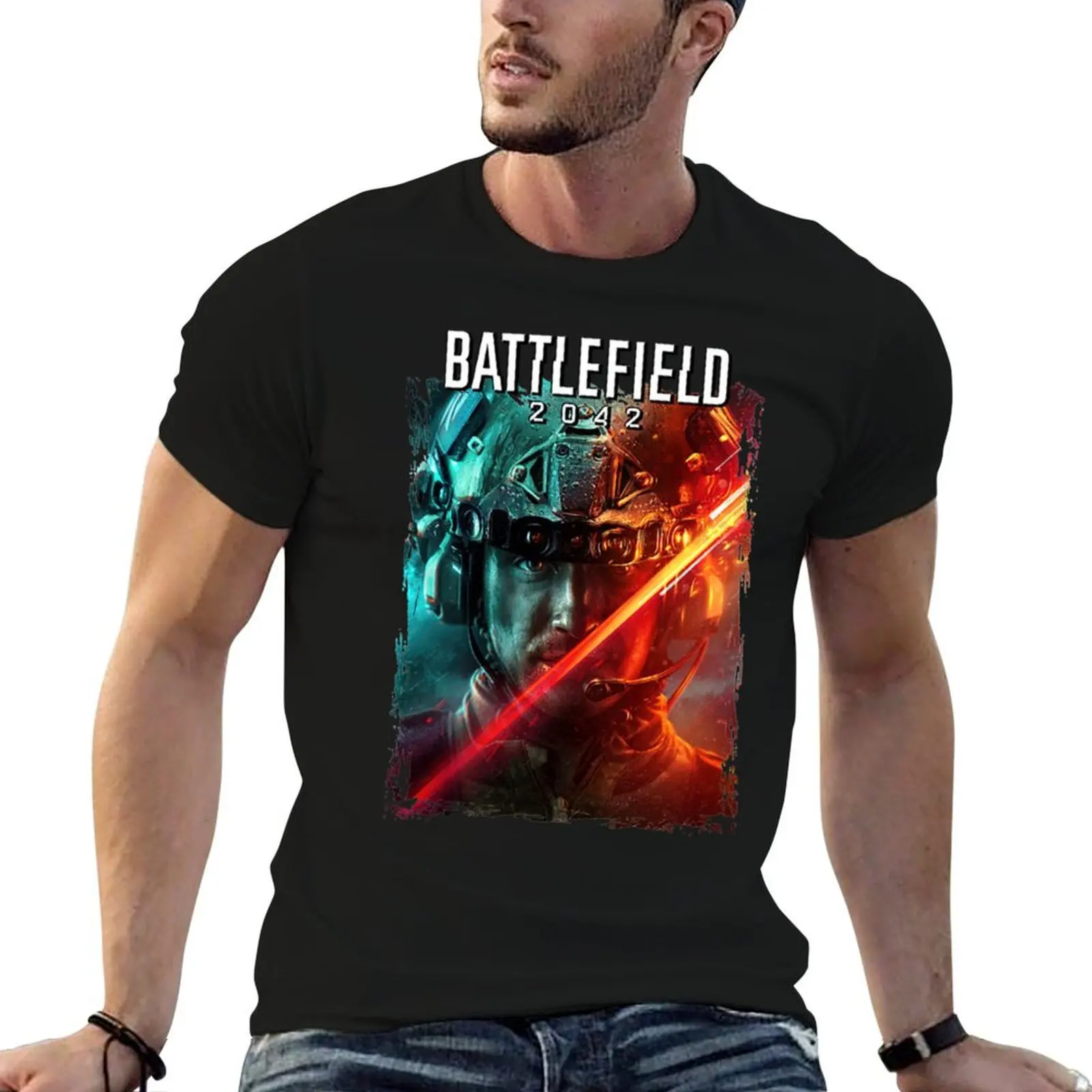Battlefield (2042) T-Shirt cotton t shirt man mens graphic t shirts funny t shirts man T-shirt
Battlefield (2042) T-Shirt cotton t shirt man mens graphic t shirts funny t shirts man T-shirt