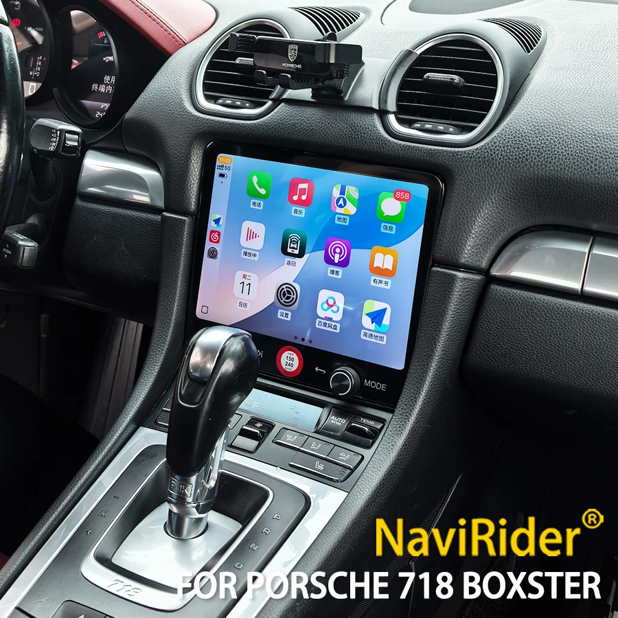 Navirider Carplay Autoradio For Porsche Boxster Cayman 718 911 918 981 997 Turbo S Carrera Bose Car Radio GPS WIFI 4G Android 15
Navirider Carplay Autoradio For Porsche Boxster Cayman 718 911 918 981 997 Turbo S Carrera Bose Car Radio GPS WIFI 4G Android 15