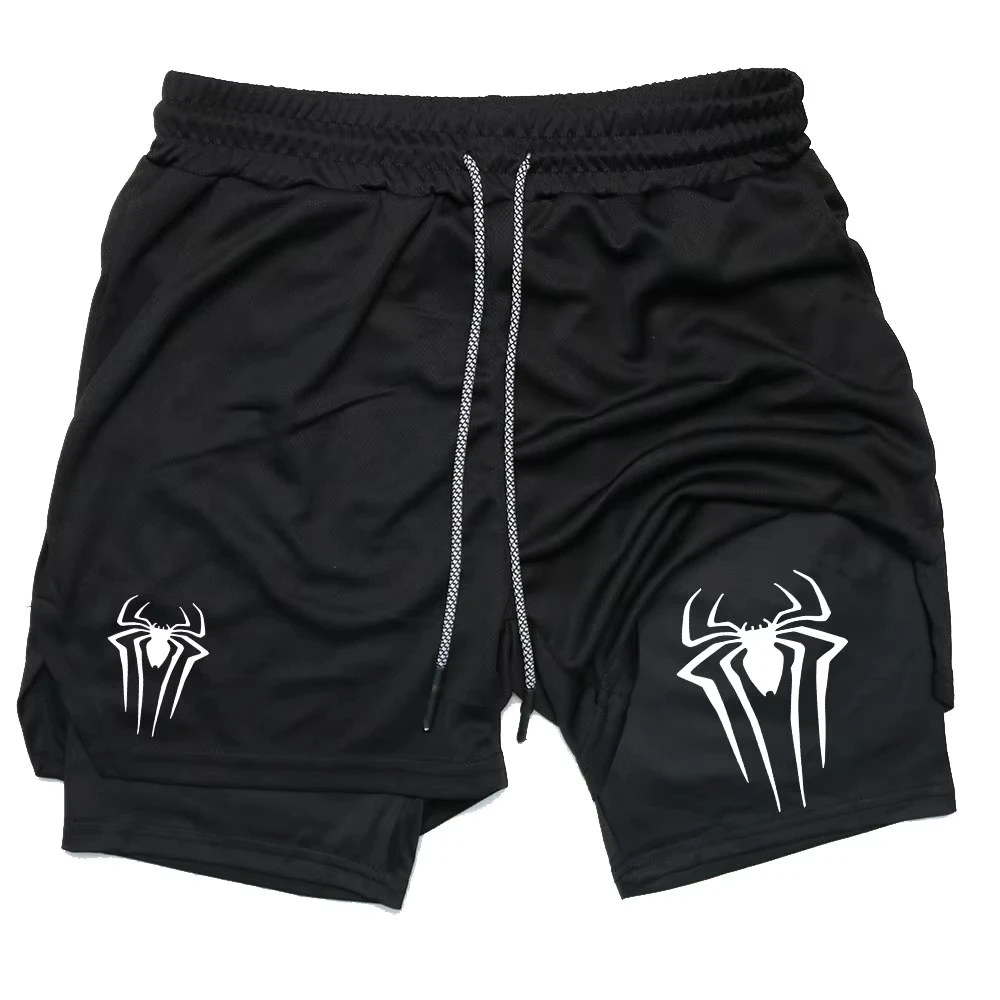 Y2K Sports Shorts Men's Spider Print GYM Casual Sports Compression Shorts Exercise Running Mesh 2-in-1 Sports Shorts
Y2K Sports Shorts Men's Spider Print GYM Casual Sports Compression Shorts Exercise Running Mesh 2-in-1 Sports Shorts