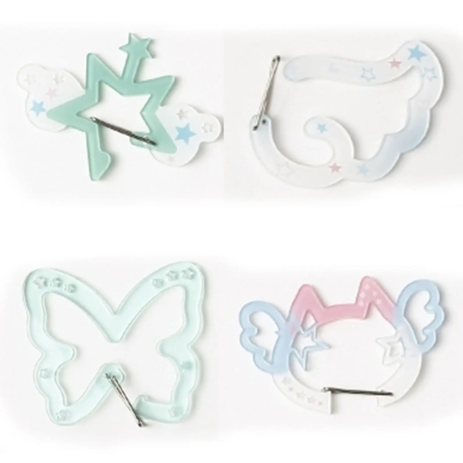 Acrylic keychain, cartoon charm phone chain, 2D plane INS style kitten wingspentagram butterfly acrylic keychain pendant
Acrylic keychain, cartoon charm phone chain, 2D plane INS style kitten wingspentagram butterfly acrylic keychain pendant