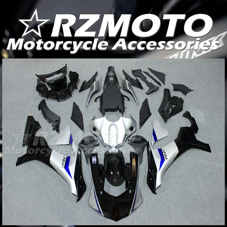 Комплект обтекателей для мотоцикла из АБС-пластика, 4 подарка, подходит для YAMAHA R1 2015 2016 2017 2018 2019 15 16 17 18 19, комплект кузова черного и серебристого цвета
Комплект обтекателей для мотоцикла из АБС-пластика, 4 подарка, подходит для YAMAHA R1 2015 2016 2017 2018 2019 15 16 17 18 19, комплект кузова черного и серебристого цвета