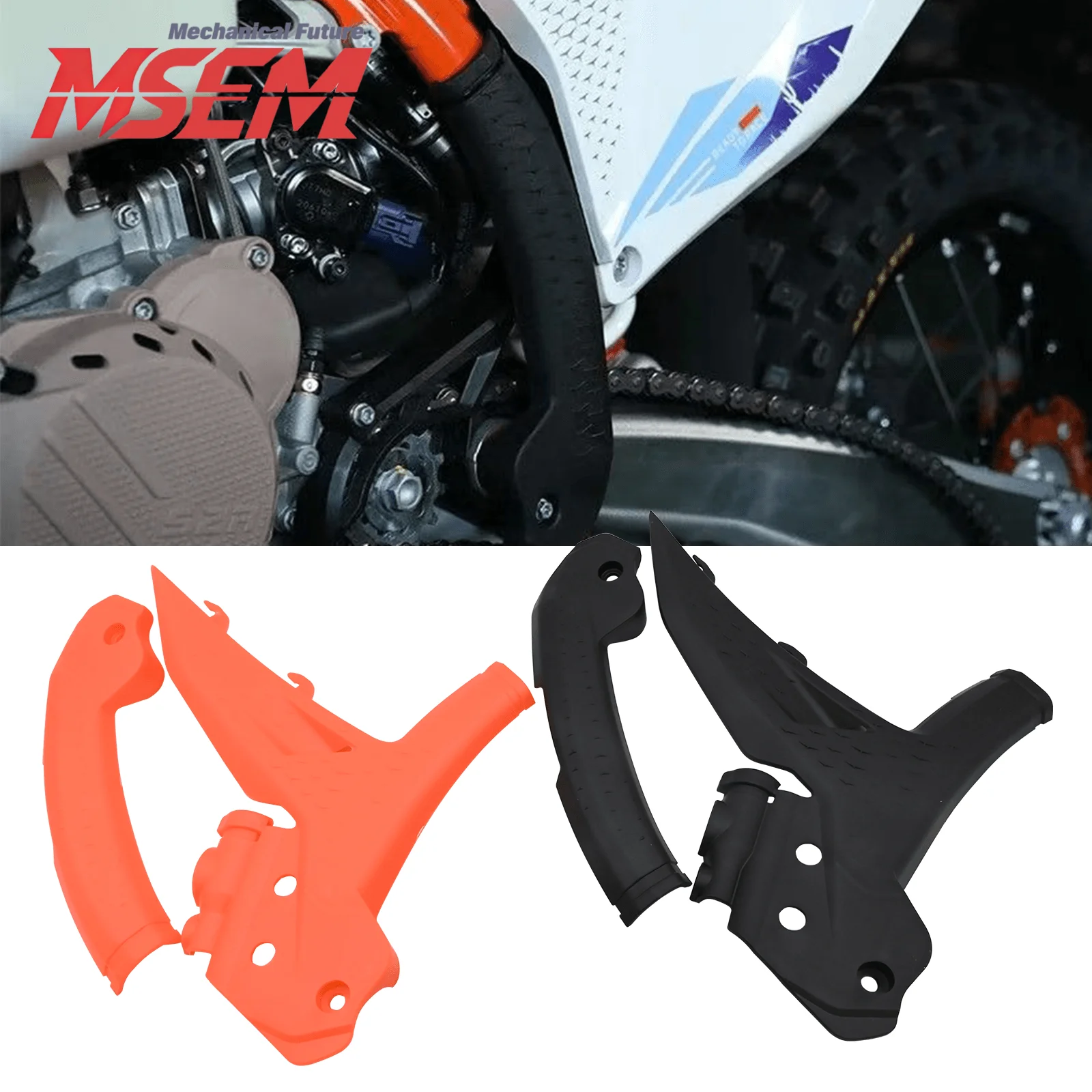 For KTM 125-450 SXF XC XCF SX 2023-2024 125-500 EXC EXCF XCW 2024 EXC250 EXC350 EXC300 Motorcycle Frame Guard Protector Cover
For KTM 125-450 SXF XC XCF SX 2023-2024 125-500 EXC EXCF XCW 2024 EXC250 EXC350 EXC300 Motorcycle Frame Guard Protector Cover