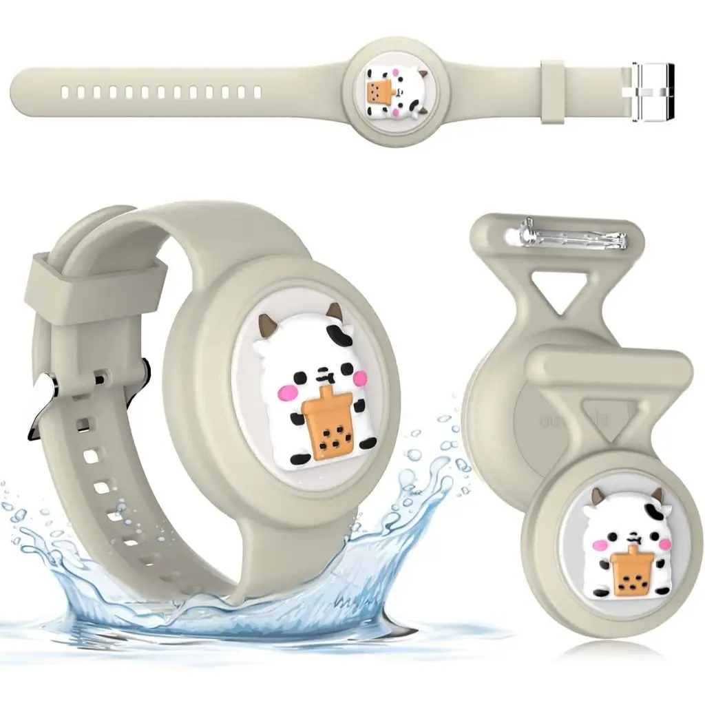 AirTag Bracelet for Kids Holder with Pin, Soft Silicone Air Tag Wristband , Lightweight Compatible with Watch Band for Child
AirTag Bracelet for Kids Holder with Pin, Soft Silicone Air Tag Wristband , Lightweight Compatible with Watch Band for Child