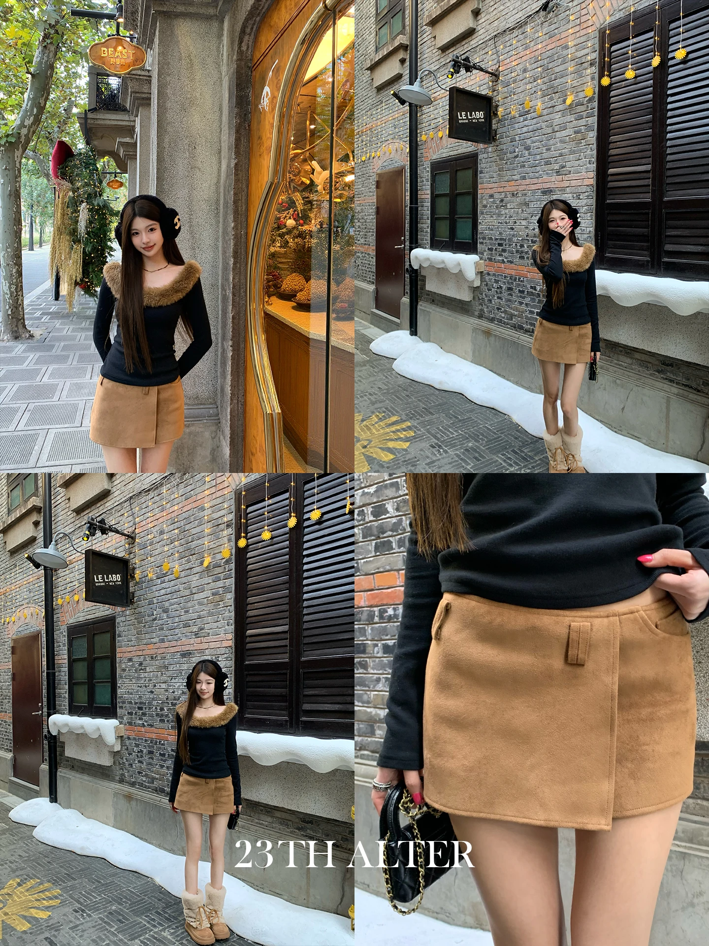 Low Waist A-Line Skirt Suede Fabric Versatile Retro Style Women's Skirt Polyester Fiber Casual Wear Straight Cut
Low Waist A-Line Skirt Suede Fabric Versatile Retro Style Women's Skirt Polyester Fiber Casual Wear Straight Cut