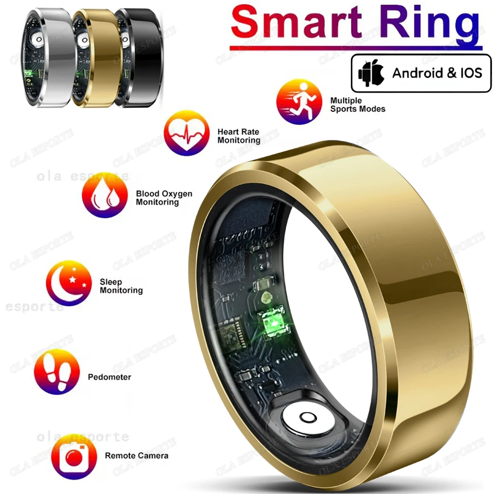 Smart Ring Bluetooth Call Heart Rate Blood Pressure Monitor Men Womenes Smartring 5ATM Waterproof Health Multi Sports Ring 2026
Smart Ring Bluetooth Call Heart Rate Blood Pressure Monitor Men Womenes Smartring 5ATM Waterproof Health Multi Sports Ring 2026