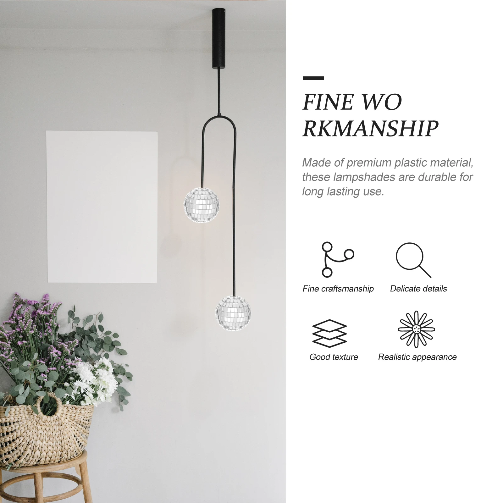 6Pcs LED Lawn Light Cover Plastic Miniature Lampshades Mosaic Design Suitable for String Light DIY Garden Lawn Decor
6Pcs LED Lawn Light Cover Plastic Miniature Lampshades Mosaic Design Suitable for String Light DIY Garden Lawn Decor