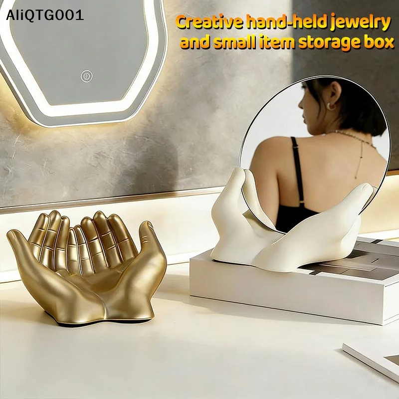Cream Handheld Jewelry Organizer Luxury Desktop Storage Ornament for Home Bedroom Dressing Table Decor
Cream Handheld Jewelry Organizer Luxury Desktop Storage Ornament for Home Bedroom Dressing Table Decor
