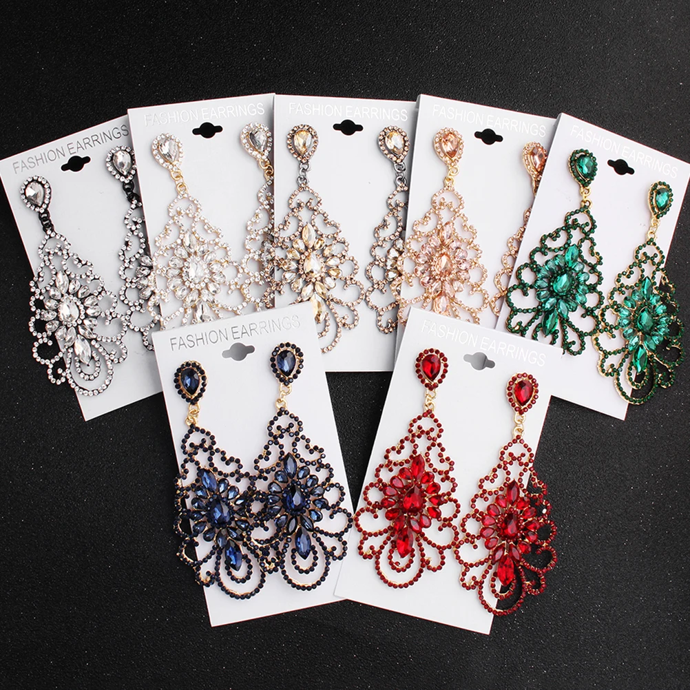 Bridal Earrings Fashion Ear Studs Alloy Wedding Woman Rhinestone Decorated Durable Comfortable Beautiful Occasions Daily Use
Bridal Earrings Fashion Ear Studs Alloy Wedding Woman Rhinestone Decorated Durable Comfortable Beautiful Occasions Daily Use