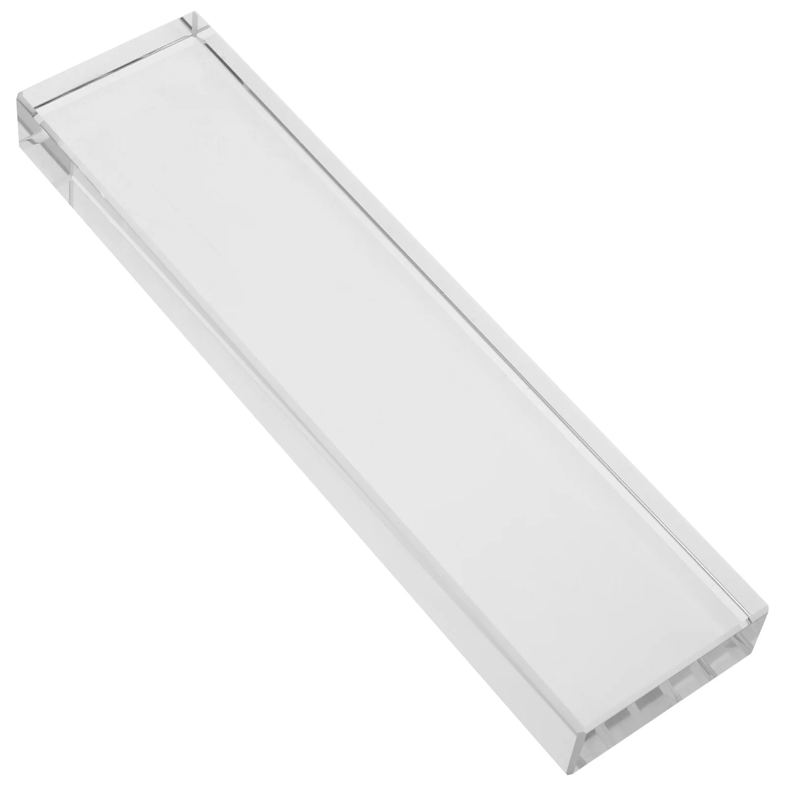 Clear Glass Calligraphy Paperweight Elegant Polished Chinese Calligraphy Desk Decor Ornament Writing Practice Supplies
Clear Glass Calligraphy Paperweight Elegant Polished Chinese Calligraphy Desk Decor Ornament Writing Practice Supplies