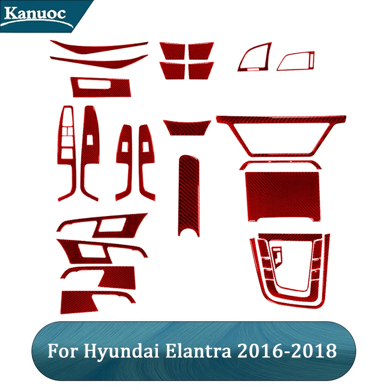 Red Various Parts Carbon Fiber Styling Stickers For Hyundai Elantra 2016 2017 2018 Car Interior Decorative Accessories
Red Various Parts Carbon Fiber Styling Stickers For Hyundai Elantra 2016 2017 2018 Car Interior Decorative Accessories