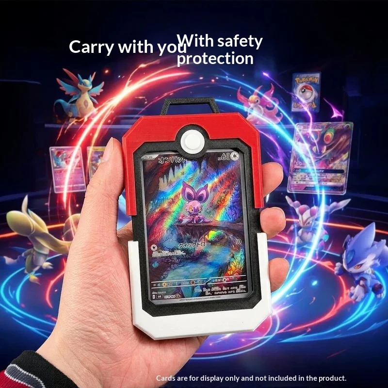 Pokemon Pikachu Ptcg Card Display Protective Case Pendant 3d Printed Ptcg Trading Card Storage Display Case Gift For Collectors
Pokemon Pikachu Ptcg Card Display Protective Case Pendant 3d Printed Ptcg Trading Card Storage Display Case Gift For Collectors