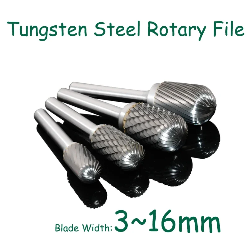 Cemented Carbide Rotary File 3~16mm Router Burr Cylindrical Bit End Milling Cutter C Type For Woodworking Drilling Metal
Cemented Carbide Rotary File 3~16mm Router Burr Cylindrical Bit End Milling Cutter C Type For Woodworking Drilling Metal