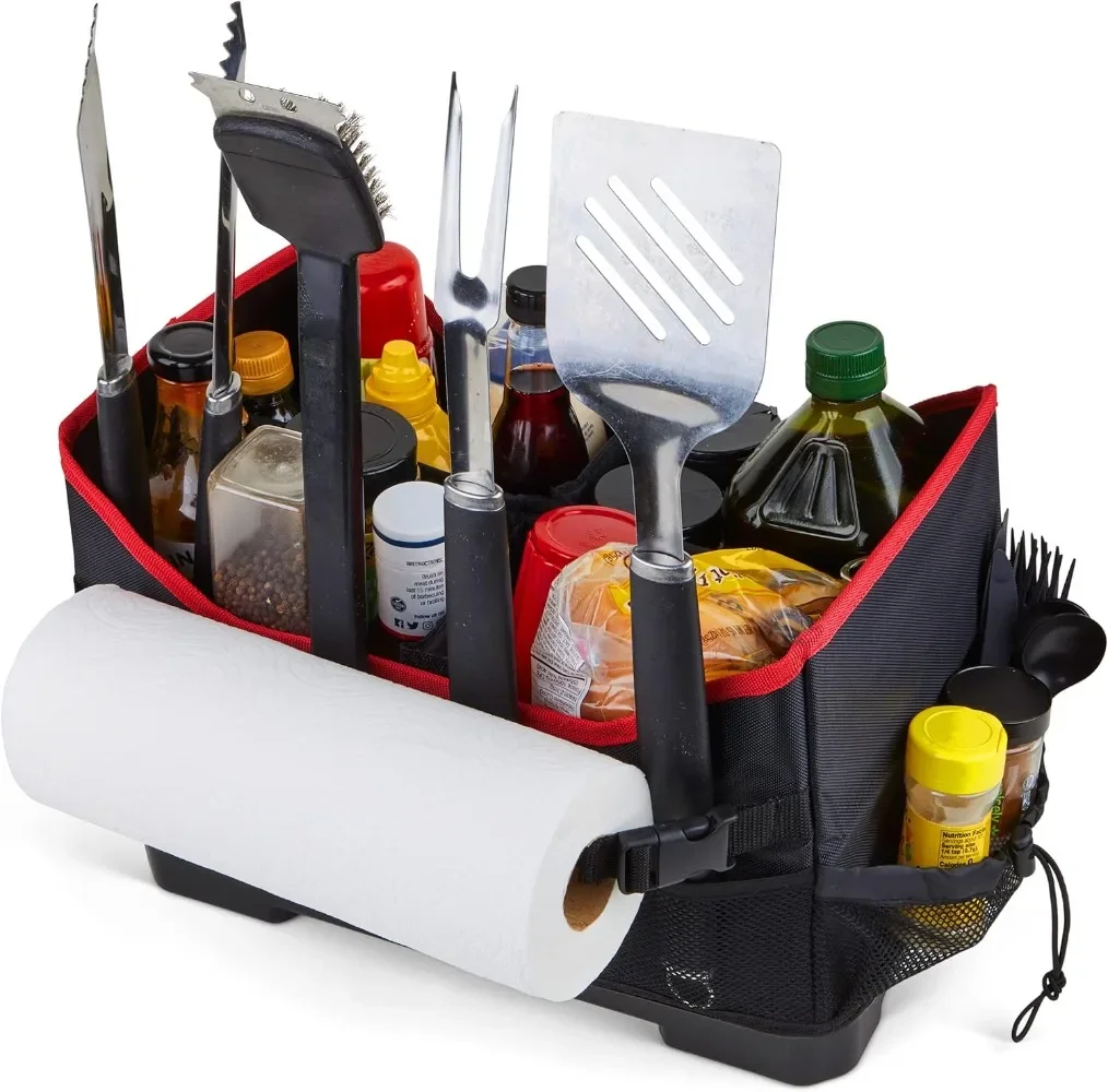 Large Griddle/Grill Caddy - Grill Caddy for Outdoor Grill, Grill Blackstone Caddy Condiment Holder, Grilling Accessories
Large Griddle/Grill Caddy - Grill Caddy for Outdoor Grill, Grill Blackstone Caddy Condiment Holder, Grilling Accessories