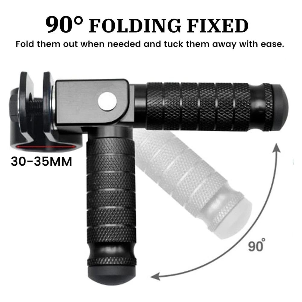 NALFI-M8 Motorcycle Foot Pegs 90 Degree Foldable Footpegs CNC Anti-Skid Footrest Universal For Yamaha Honda Suzuki Aprilia
NALFI-M8 Motorcycle Foot Pegs 90 Degree Foldable Footpegs CNC Anti-Skid Footrest Universal For Yamaha Honda Suzuki Aprilia