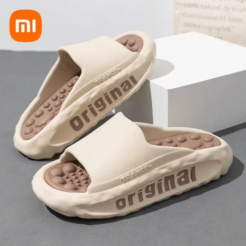 Шлепанцы Xiaomi мужские из ЭВА, мягкая подошва, толстая подошва, удобные тапочки для улицы и дома, большие размеры 45, лето 2023
Шлепанцы Xiaomi мужские из ЭВА, мягкая подошва, толстая подошва, удобные тапочки для улицы и дома, большие размеры 45, лето 2023