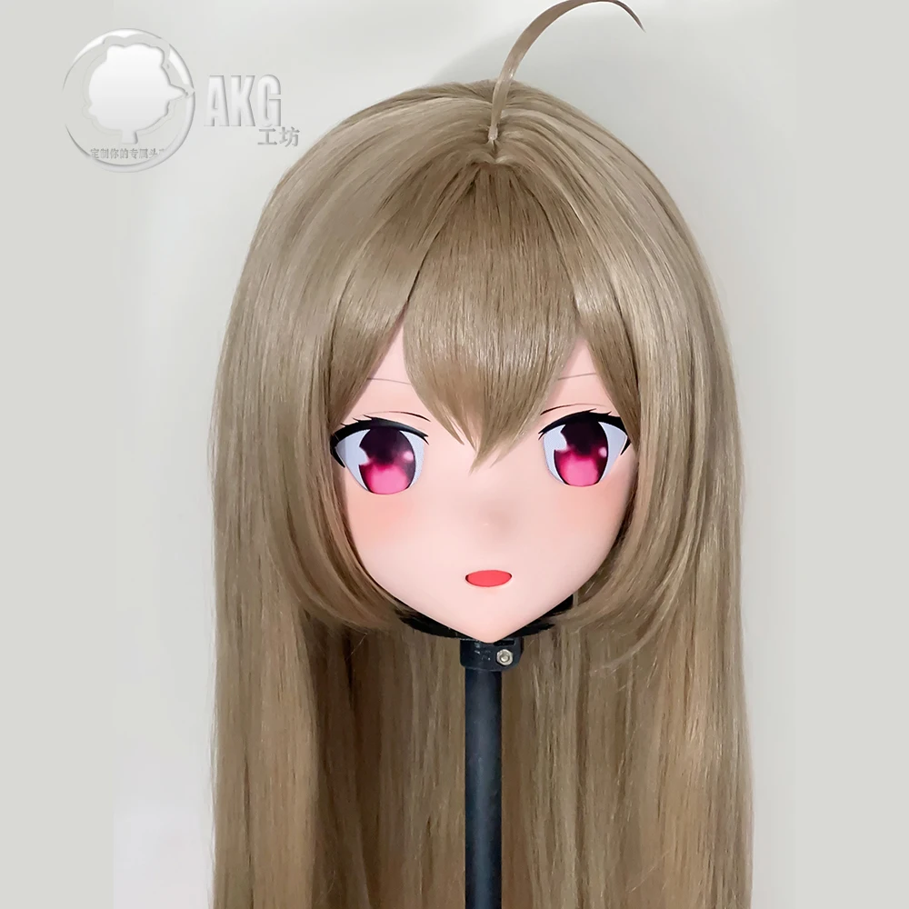Customize Character Female/Girl Resin Kig Full Head With Lock Anime Cosplay Japanese Anime Kigurumi Mask
Customize Character Female/Girl Resin Kig Full Head With Lock Anime Cosplay Japanese Anime Kigurumi Mask