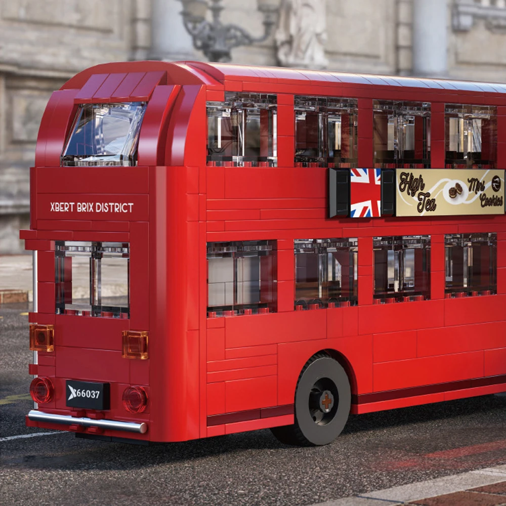Speed Classic City Vehicle Building Block British LondonRetro Double Decker Bus Construction Model Steam Car Brick Toy For Gift
Speed Classic City Vehicle Building Block British LondonRetro Double Decker Bus Construction Model Steam Car Brick Toy For Gift