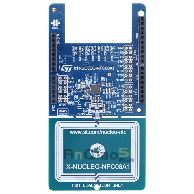 X-NUCLEO-NFC08A1 STM32 8 Nucleo ST25R3916B NFC card reader expansion board original genuine product
X-NUCLEO-NFC08A1 STM32 8 Nucleo ST25R3916B NFC card reader expansion board original genuine product