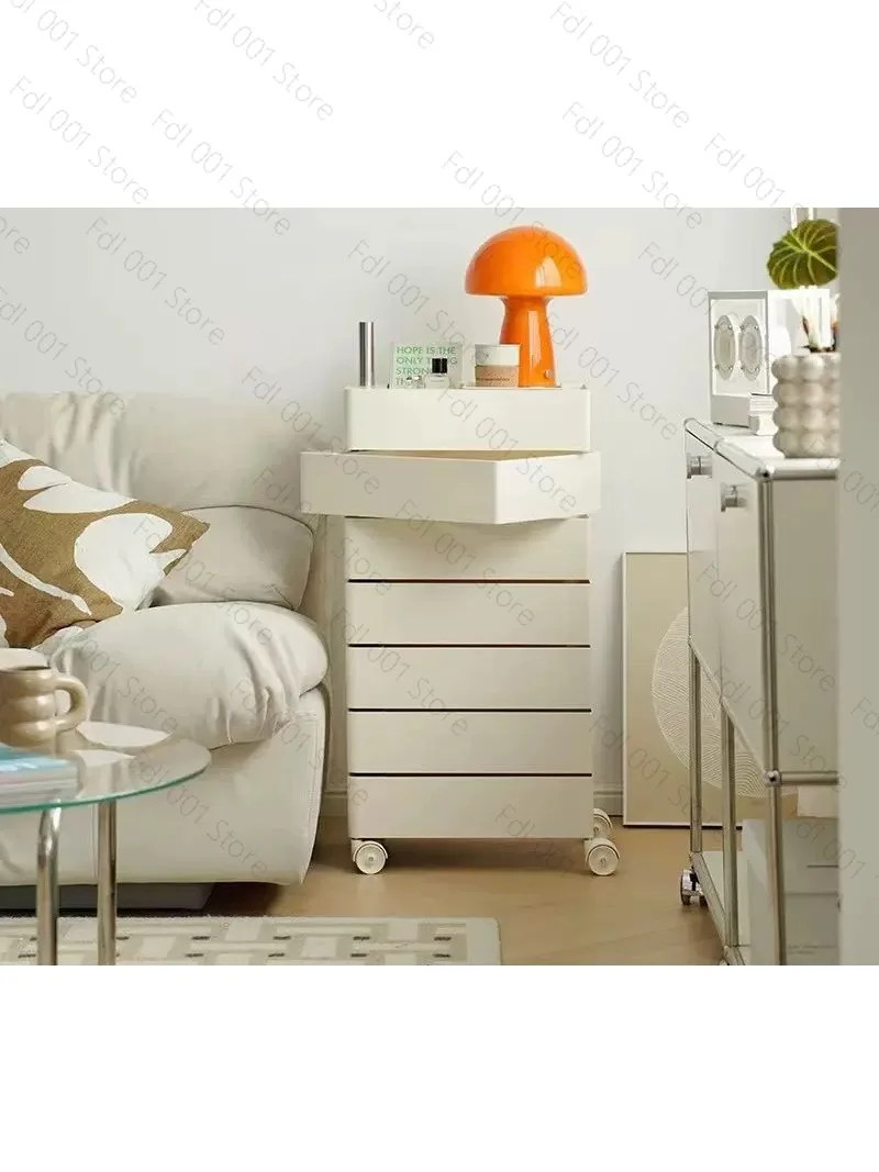Removable storage cabinet Home locker Simple living room storage side cabinet Rotating bedside table
Removable storage cabinet Home locker Simple living room storage side cabinet Rotating bedside table