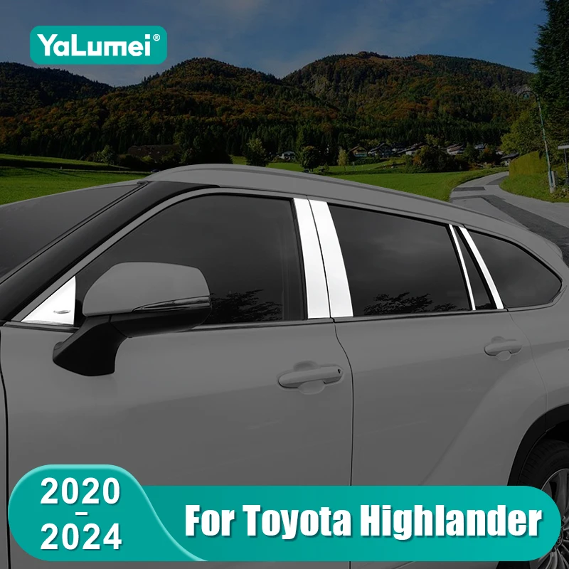 For Toyota Highlander XU70 Kluger 2020 2021 2022 2023 2024 Car Pillar Posts Door Window Trim Cover Stainless Steel Accessories
For Toyota Highlander XU70 Kluger 2020 2021 2022 2023 2024 Car Pillar Posts Door Window Trim Cover Stainless Steel Accessories
