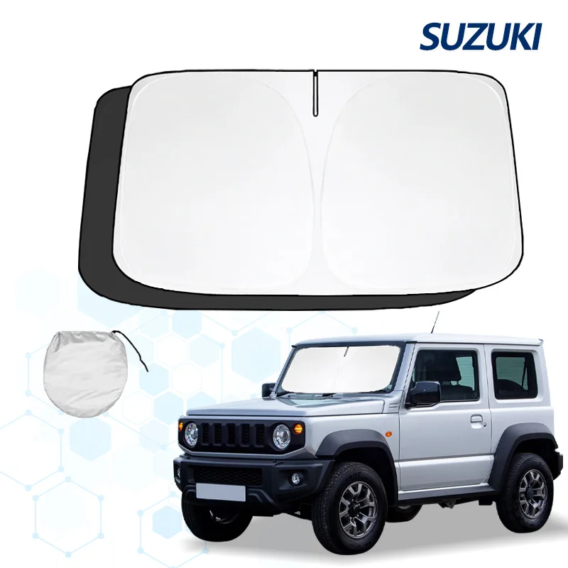 Для Suzuki Jimny импортный Малый внедорожник ветровое стекло Солнцезащитный козырек складные блоки УФ лучи держать автомобильный охладитель
Для Suzuki Jimny импортный Малый внедорожник ветровое стекло Солнцезащитный козырек складные блоки УФ лучи держать автомобильный охладитель