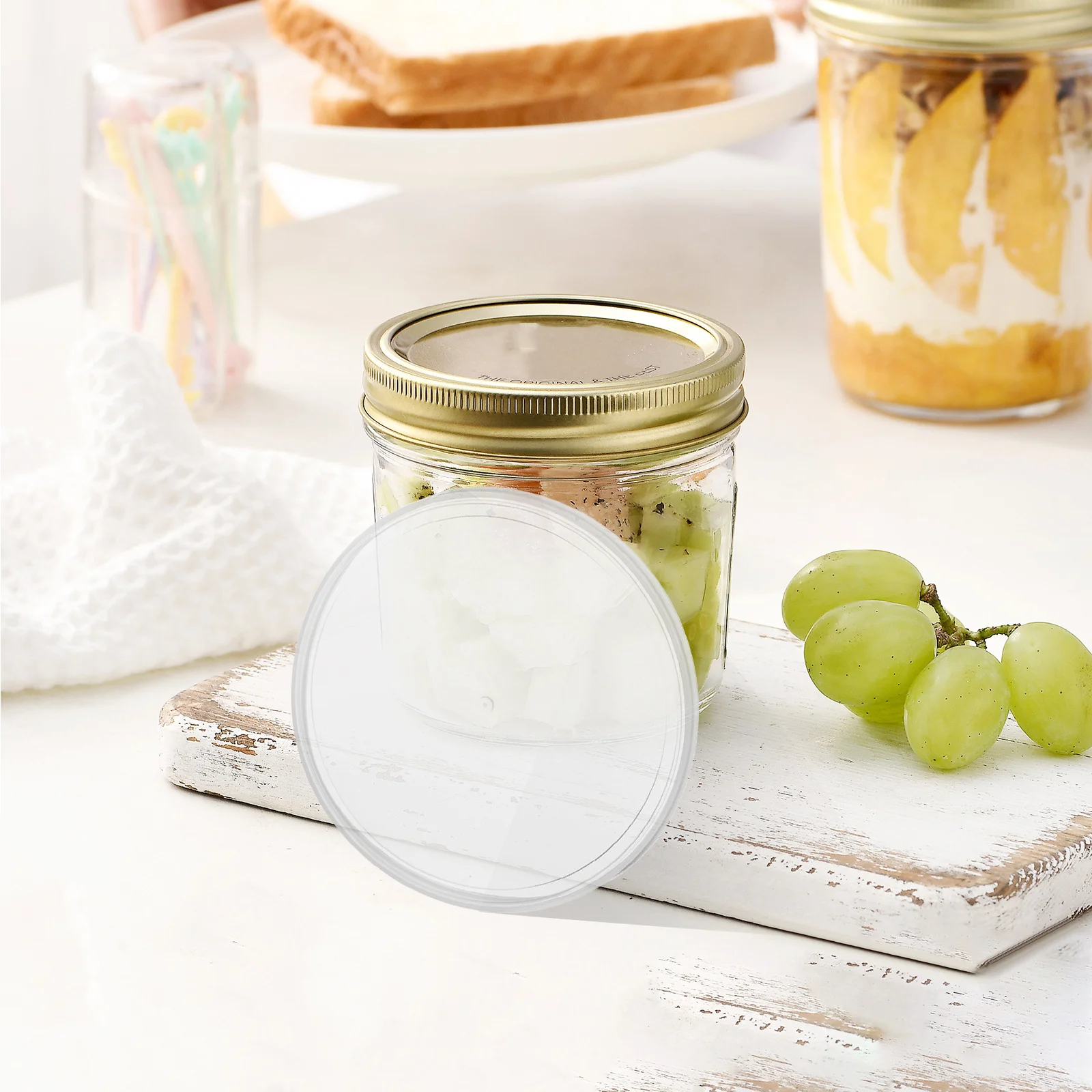 10Pcs Transparent Can Sealing Lids Reusable Food Preservation Caps Canning Covers Kitchen Beverage Can Sealer Lids
10Pcs Transparent Can Sealing Lids Reusable Food Preservation Caps Canning Covers Kitchen Beverage Can Sealer Lids