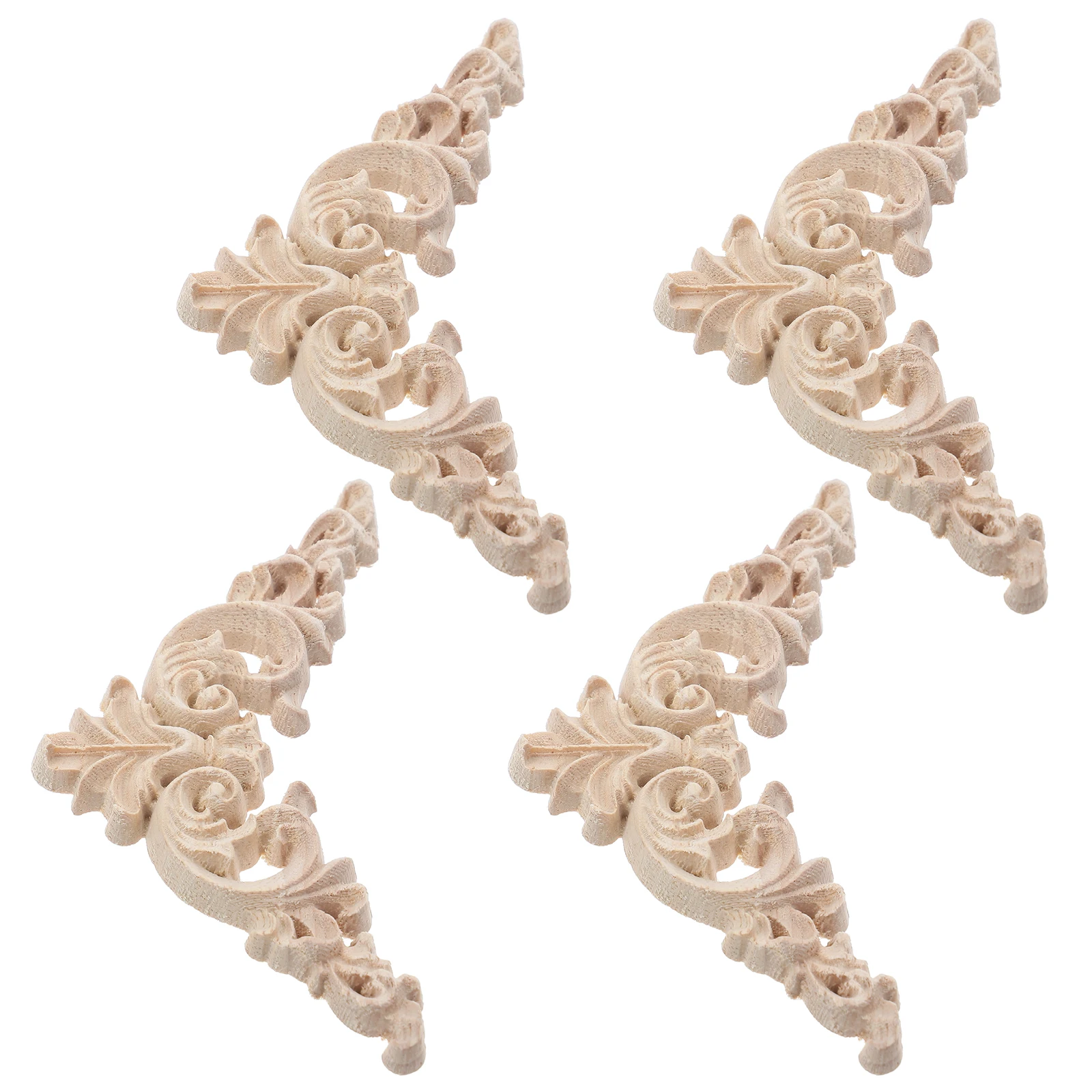 4pcs Home Decoration European Style Solid Wood Carved Appliques Furniture Doors Cabinets Beds Rose Pattern Wooden Onlay
4pcs Home Decoration European Style Solid Wood Carved Appliques Furniture Doors Cabinets Beds Rose Pattern Wooden Onlay
