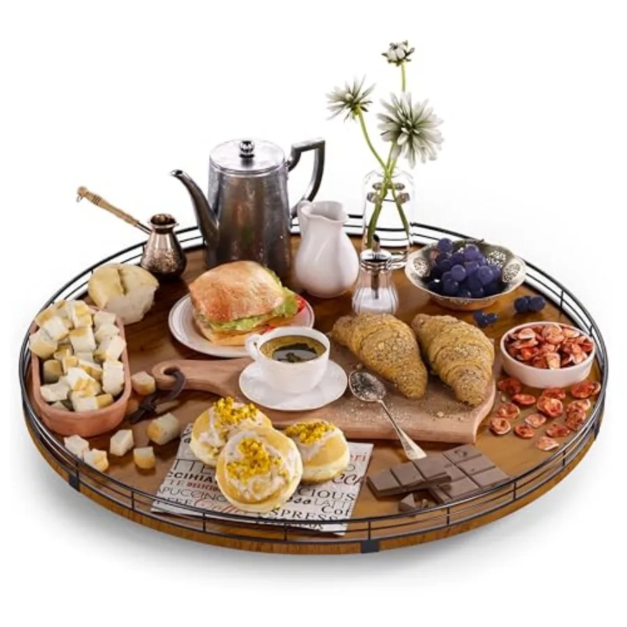 Lazy Susan Turntable, Wooden Organizer for Dg Table, Pantry, Kitchen, Countertop, Cupboard, Home Decor
Lazy Susan Turntable, Wooden Organizer for Dg Table, Pantry, Kitchen, Countertop, Cupboard, Home Decor