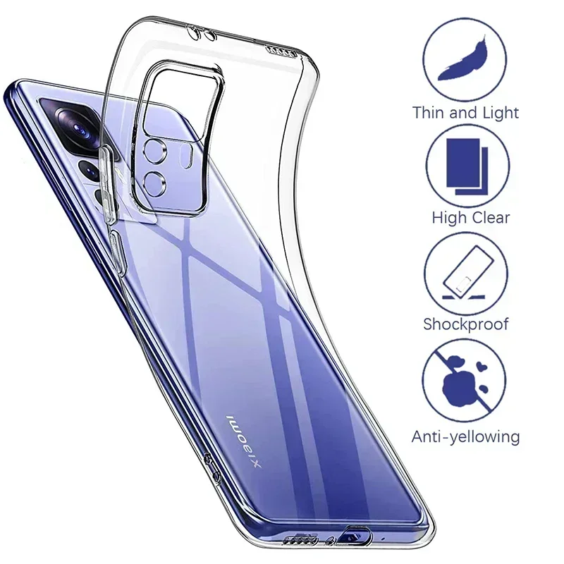 Clear Silicone Soft Case For Xiaomi Mi 13 12 12X 11 Lite 12T 12S 11T 11X 11i Lite Ultra Thin Transparent Back Cover Rubber Coque
Clear Silicone Soft Case For Xiaomi Mi 13 12 12X 11 Lite 12T 12S 11T 11X 11i Lite Ultra Thin Transparent Back Cover Rubber Coque