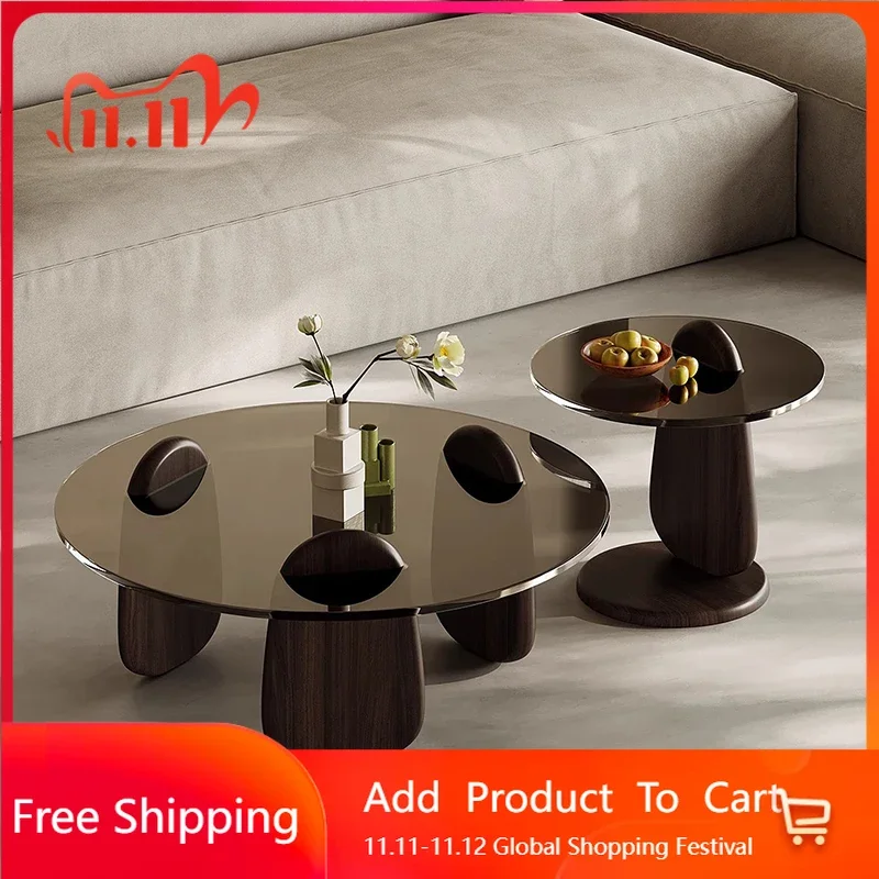 Minimalist Transparent Coffee Table Modern Decoration Aesthetic Nordic Side Table Simple Designer Meubles Living Room Furniture
Minimalist Transparent Coffee Table Modern Decoration Aesthetic Nordic Side Table Simple Designer Meubles Living Room Furniture