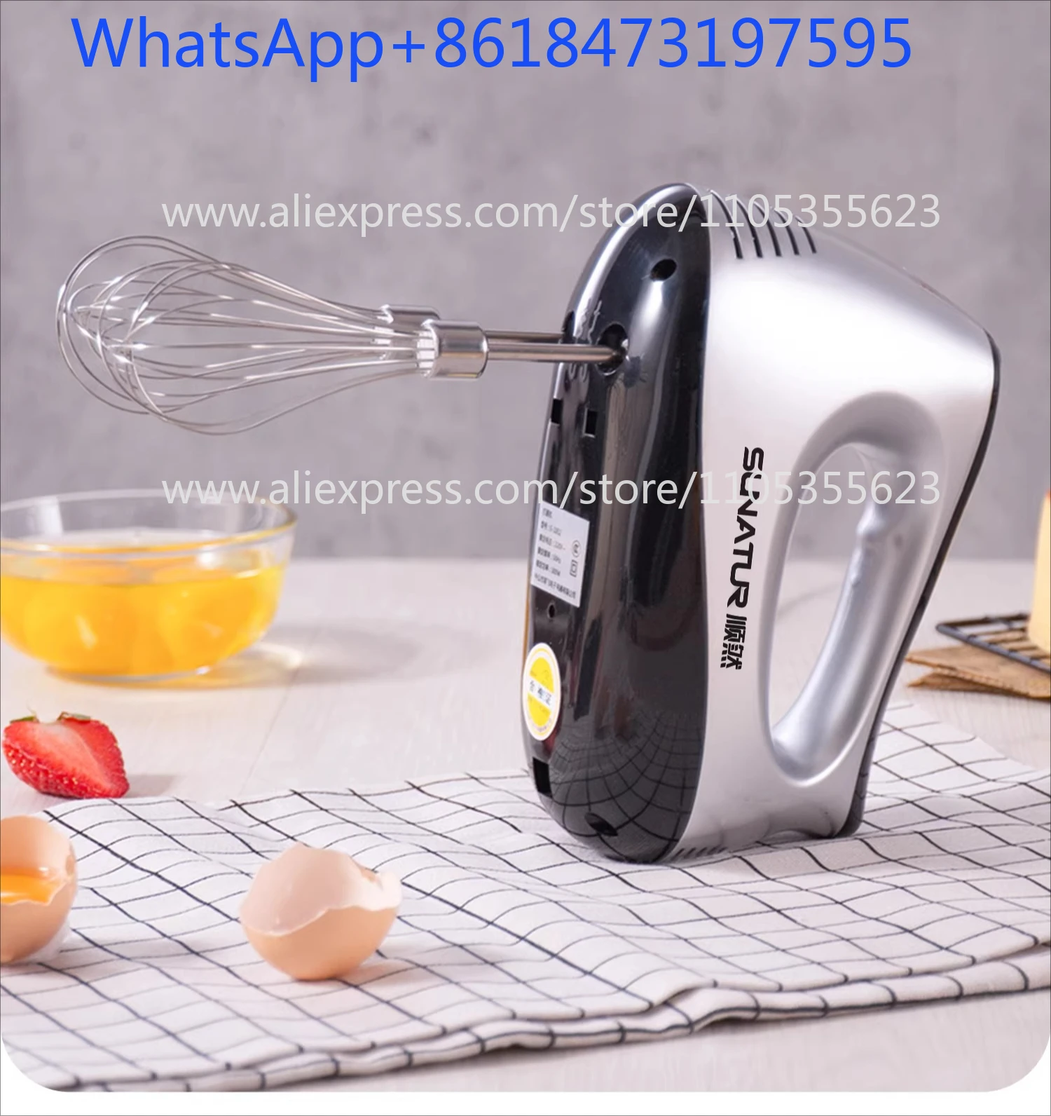 Egg Beater Electric Household Baking Small Commercial Stirring Cream Beater
Egg Beater Electric Household Baking Small Commercial Stirring Cream Beater