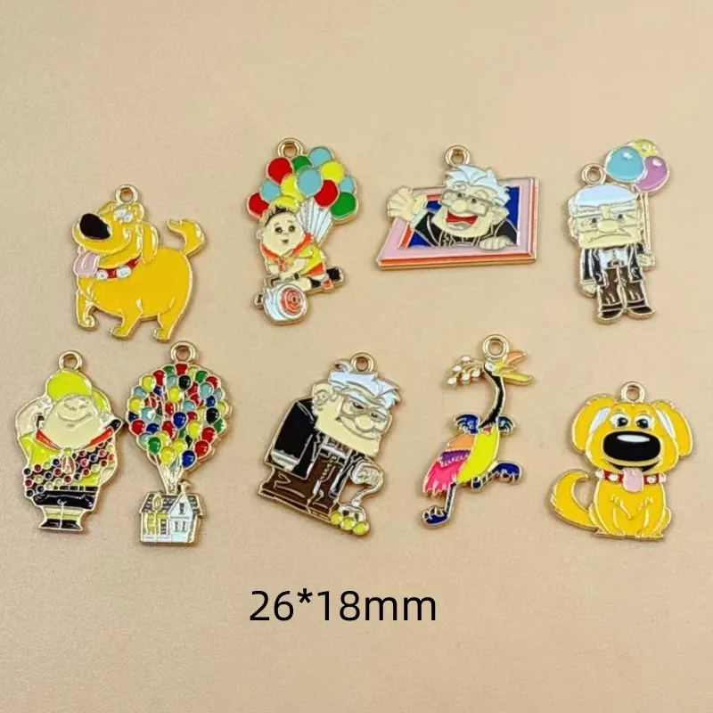 10 pcs Cartoon Anime Earrings Pendant DIY Handmade Key Chain Jewelry Accessories Enamel Metal Charms gift
10 pcs Cartoon Anime Earrings Pendant DIY Handmade Key Chain Jewelry Accessories Enamel Metal Charms gift