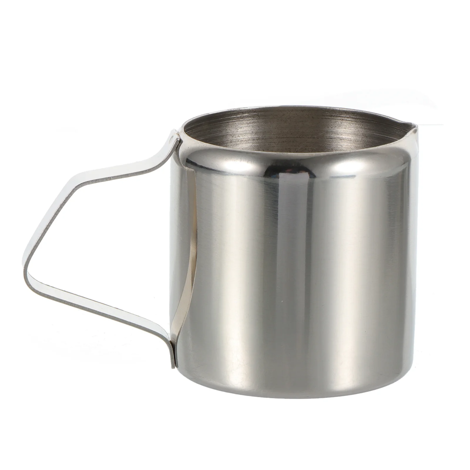 Stainless Steel Milk Cup with Handle 500Ml Smooth Surface Easy to Clean Coffee Pitcher Cup for Home Coffee Shop Use
Stainless Steel Milk Cup with Handle 500Ml Smooth Surface Easy to Clean Coffee Pitcher Cup for Home Coffee Shop Use