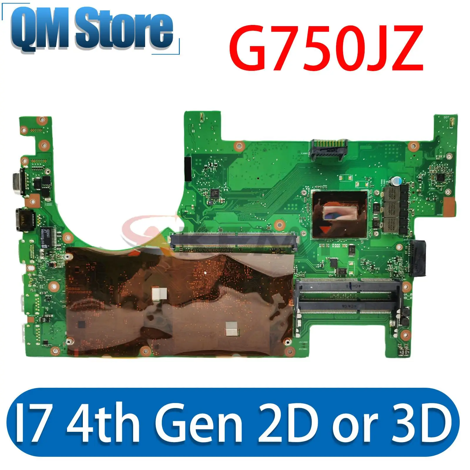Материнская плата G750JZ G750JX G750JM G750JY G750JS G750JW G750J материнская плата для ноутбука I7 4-го поколения 2D или 3D материнская плата
Материнская плата G750JZ G750JX G750JM G750JY G750JS G750JW G750J материнская плата для ноутбука I7 4-го поколения 2D или 3D материнская плата