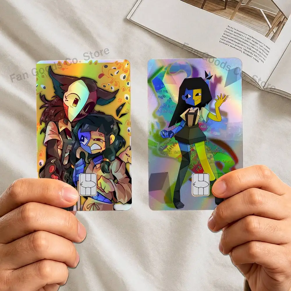 E-Ena DreamBBQ Fanart Laser-like texture Card Stickers Credit Visa Debit Bank Charge Card Bus Metro Sticker Decal Decoration
E-Ena DreamBBQ Fanart Laser-like texture Card Stickers Credit Visa Debit Bank Charge Card Bus Metro Sticker Decal Decoration