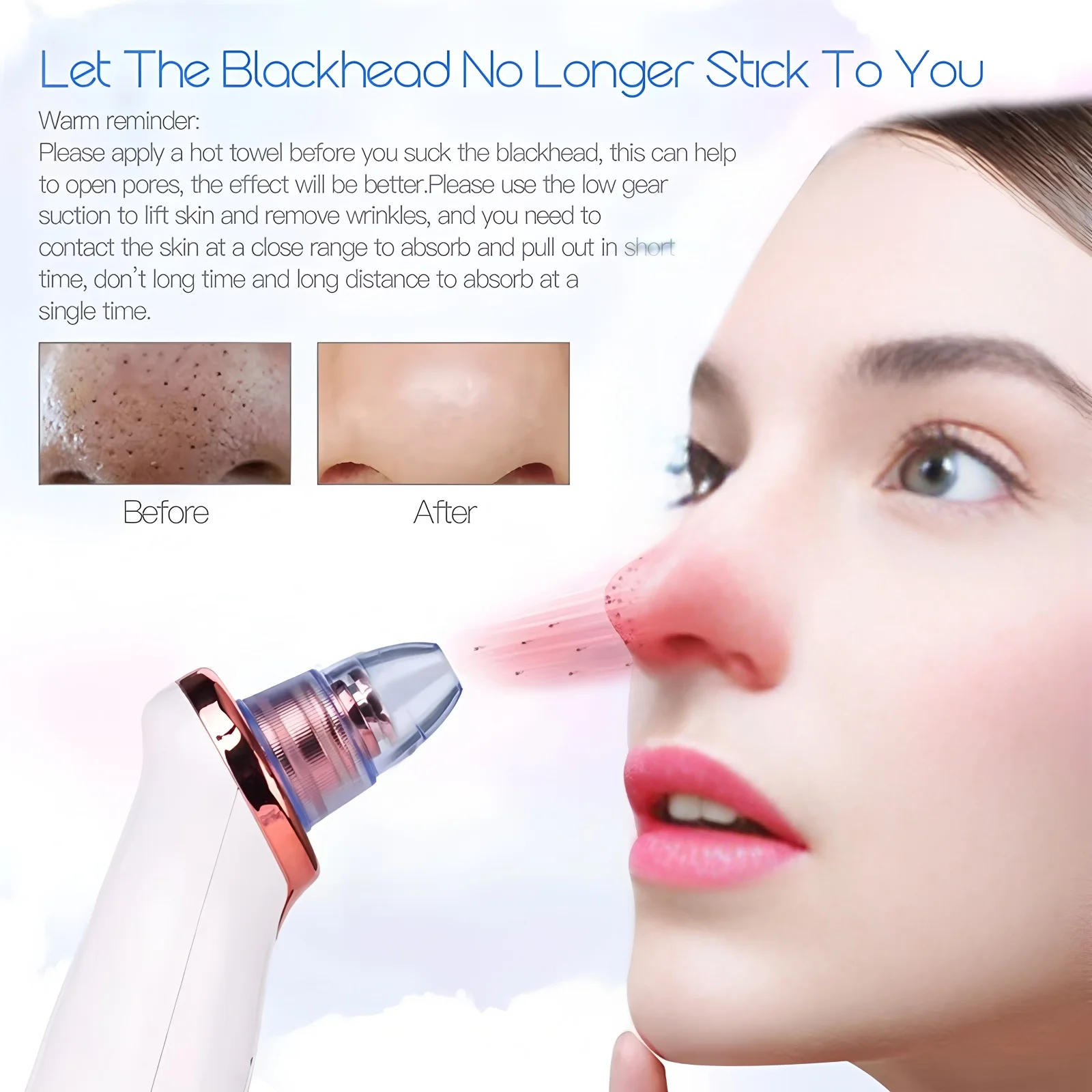 2026 Blackhead Remover Pimple Acne Removal Blackhead Vacuum Tool Skin Care Pore Cleaner Rechargeable
2026 Blackhead Remover Pimple Acne Removal Blackhead Vacuum Tool Skin Care Pore Cleaner Rechargeable