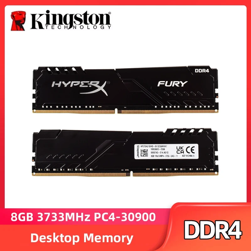 Оперативная память HyperX FURY DDR4 8 ГБ 3733 МГц DIMM XMP PC4-30900 288-контактная 1,35 В настольная оперативная память
Оперативная память HyperX FURY DDR4 8 ГБ 3733 МГц DIMM XMP PC4-30900 288-контактная 1,35 В настольная оперативная память