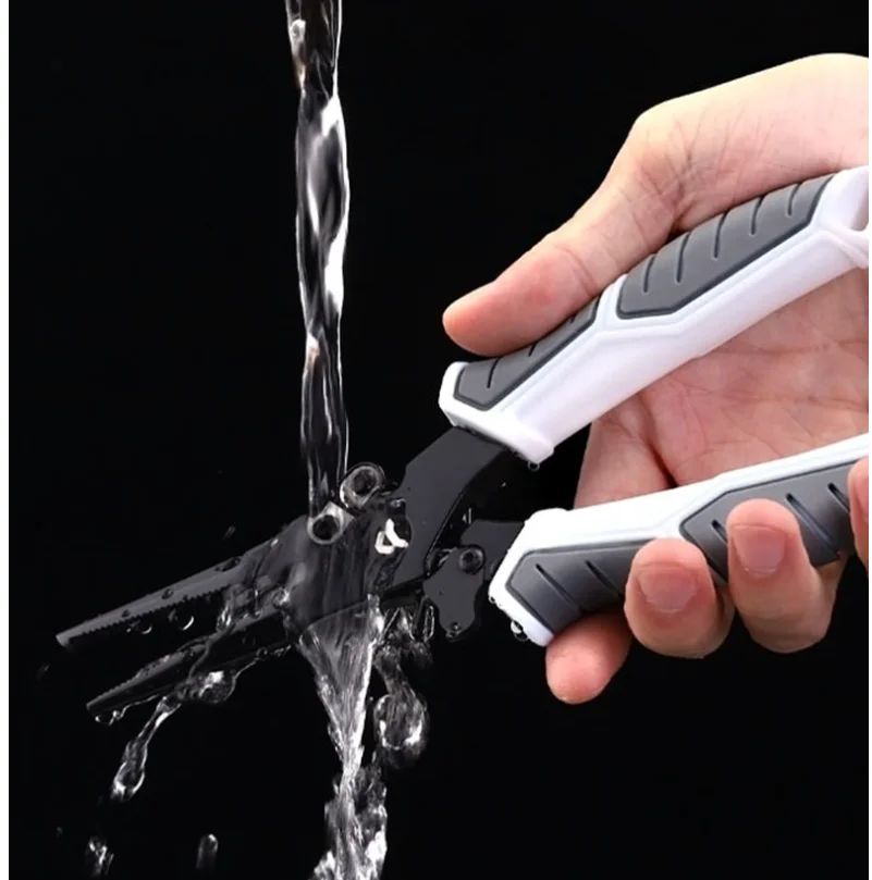 Multifunctional Rubber And Plastic Fish Control Device Y610 Stainless Steel Casting Fishing Pliers Extended Edition
Multifunctional Rubber And Plastic Fish Control Device Y610 Stainless Steel Casting Fishing Pliers Extended Edition