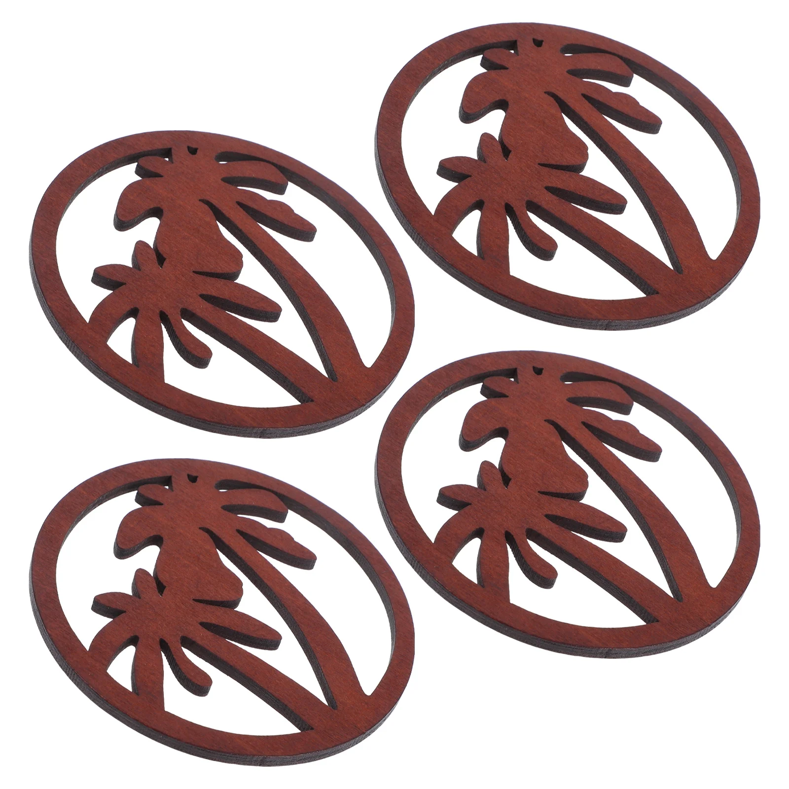 4 Pcs Coconut Tree Wooden Round Flat Heat Resistant Nonslip Farmhouse Beach Desk Drink Mug Circular Table Space Saving Strong
4 Pcs Coconut Tree Wooden Round Flat Heat Resistant Nonslip Farmhouse Beach Desk Drink Mug Circular Table Space Saving Strong