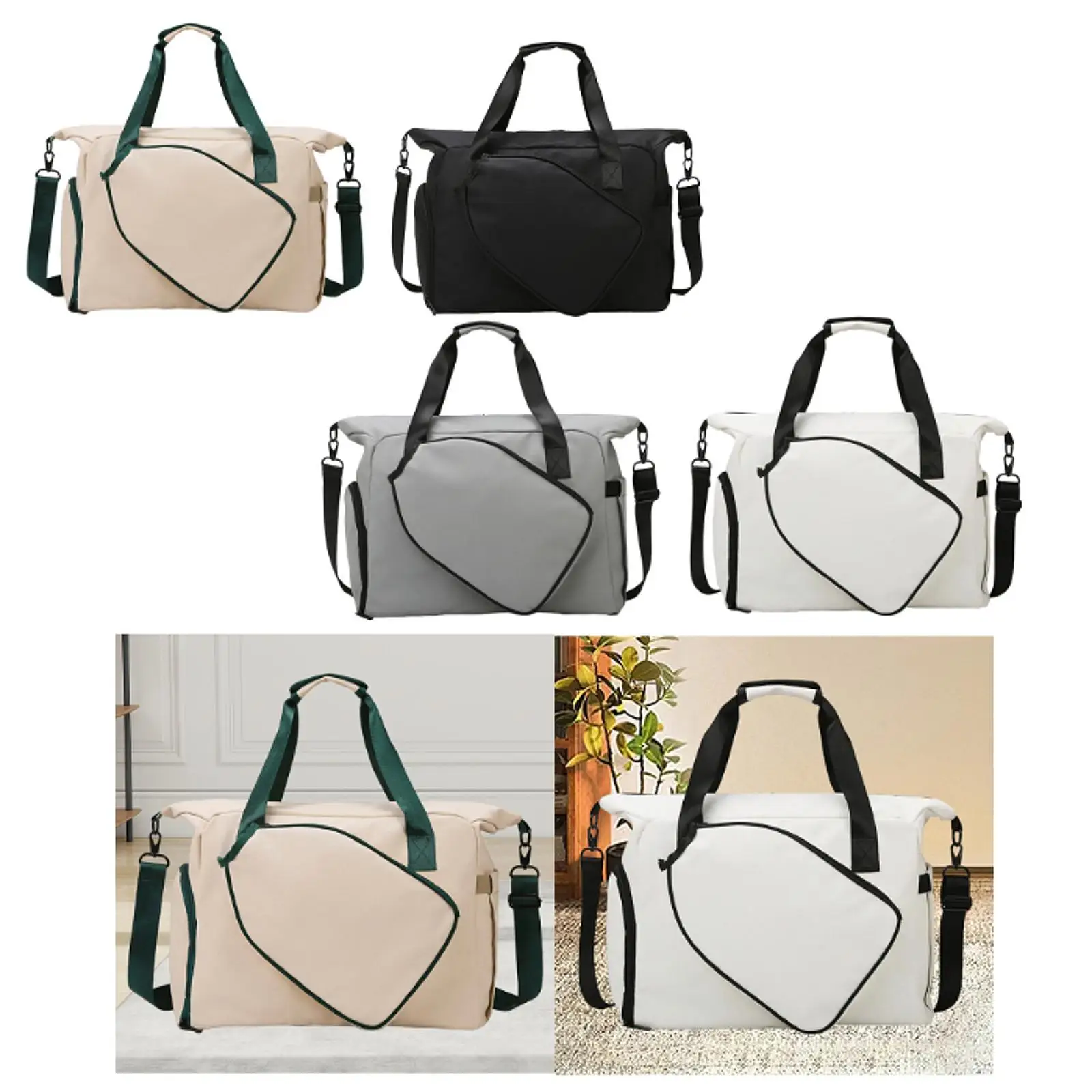 Pickleball Bag Smooth Zipper Portable Multipurpose Tennis Bag Handbag Shoulder Bag for Players Women Men Gym Adults Outdoor
Pickleball Bag Smooth Zipper Portable Multipurpose Tennis Bag Handbag Shoulder Bag for Players Women Men Gym Adults Outdoor